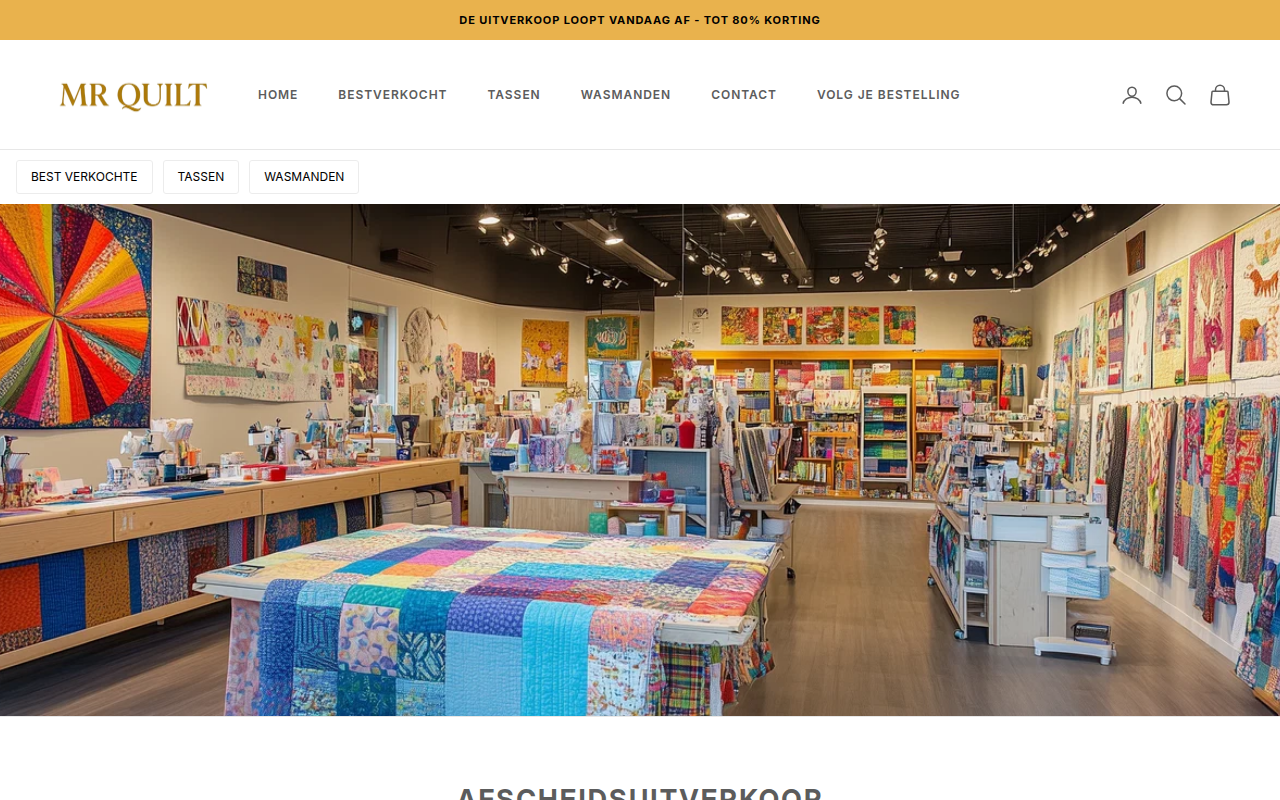 Screenshot van Mr Quilt