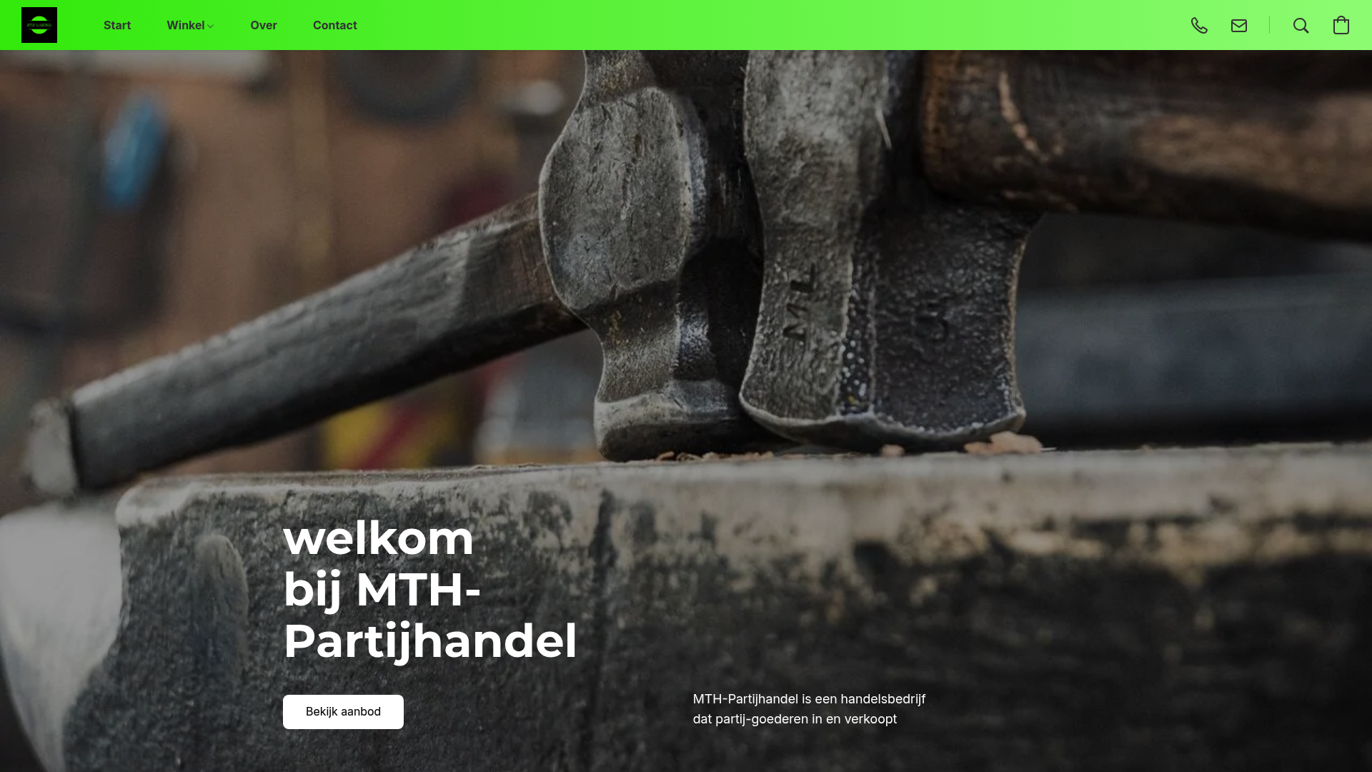 Screenshot van mth-lommel.be