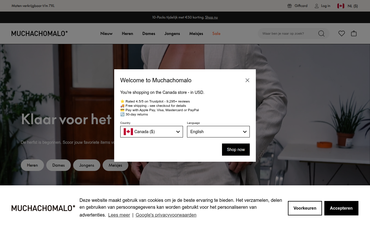Screenshot van muchachomalo.com
