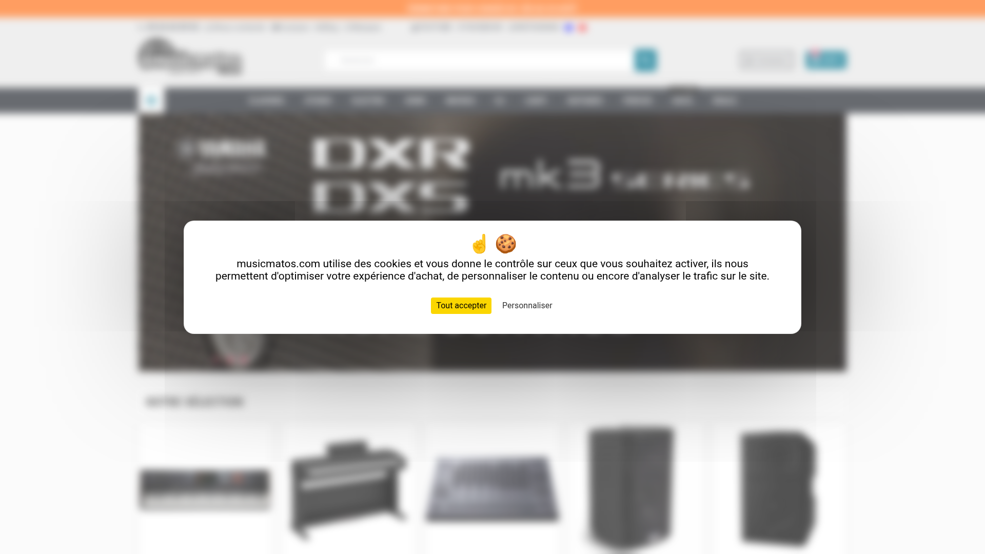 Screenshot van musicmatos.com