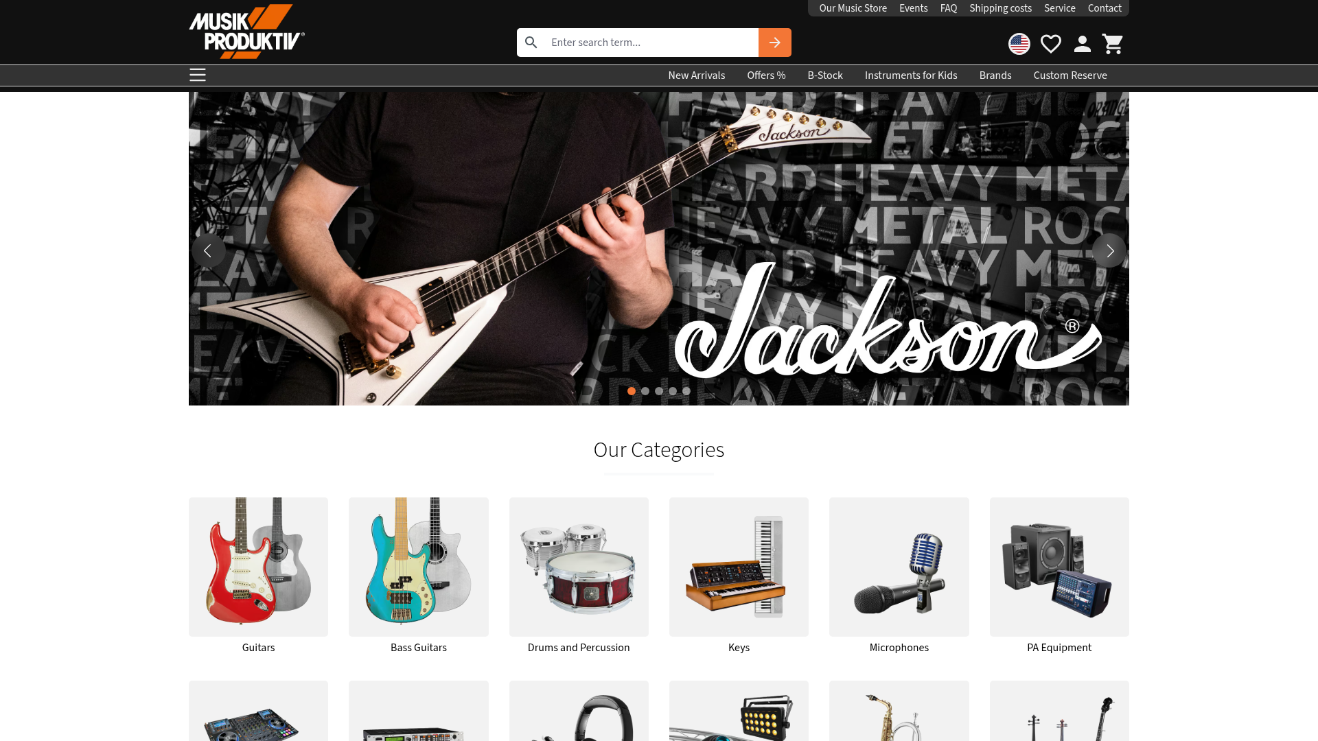 Screenshot van musik-produktiv.com
