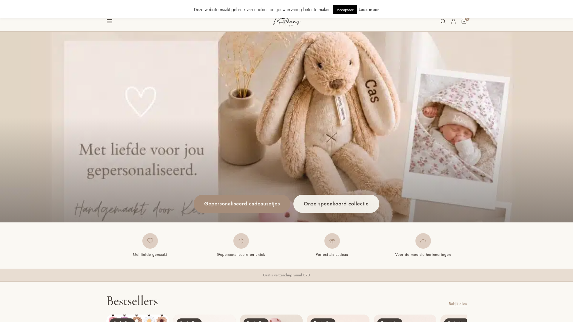 Screenshot van musthavesbykell.nl