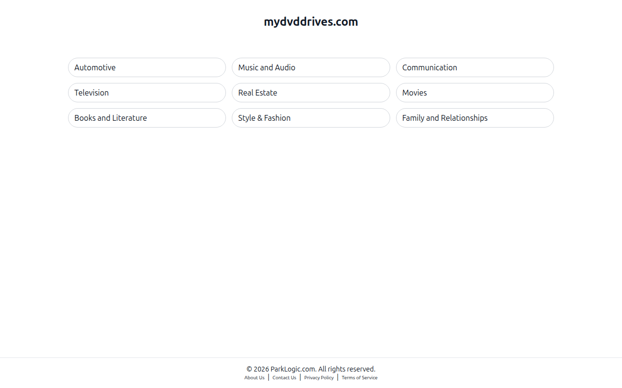 Screenshot van mydvddrives.com