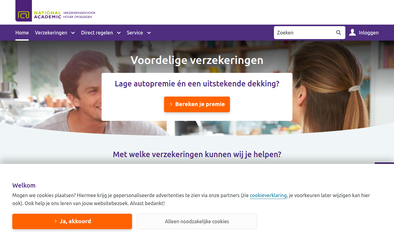 Screenshot van na.nl