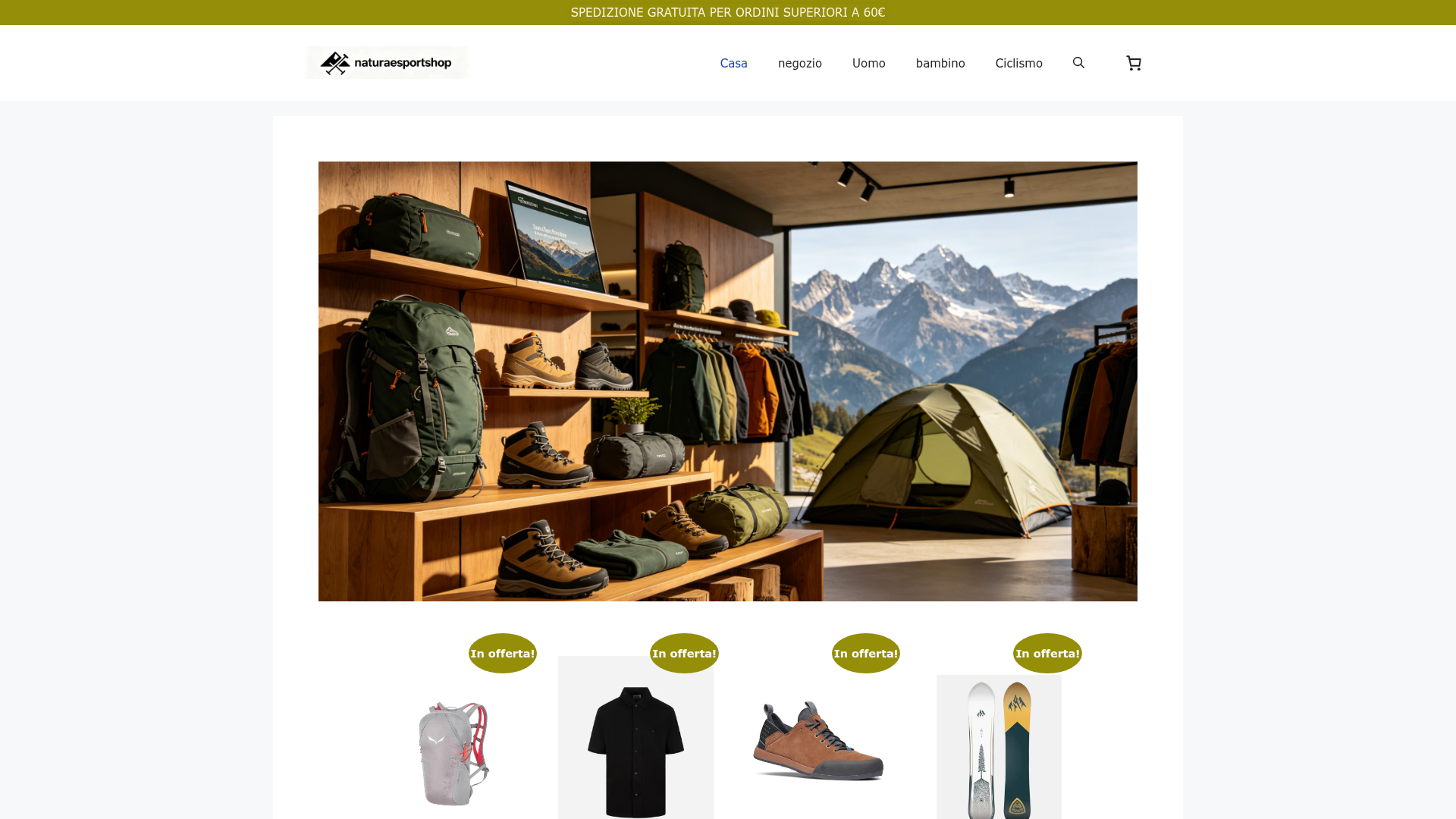 Screenshot van naturaesportshop.com