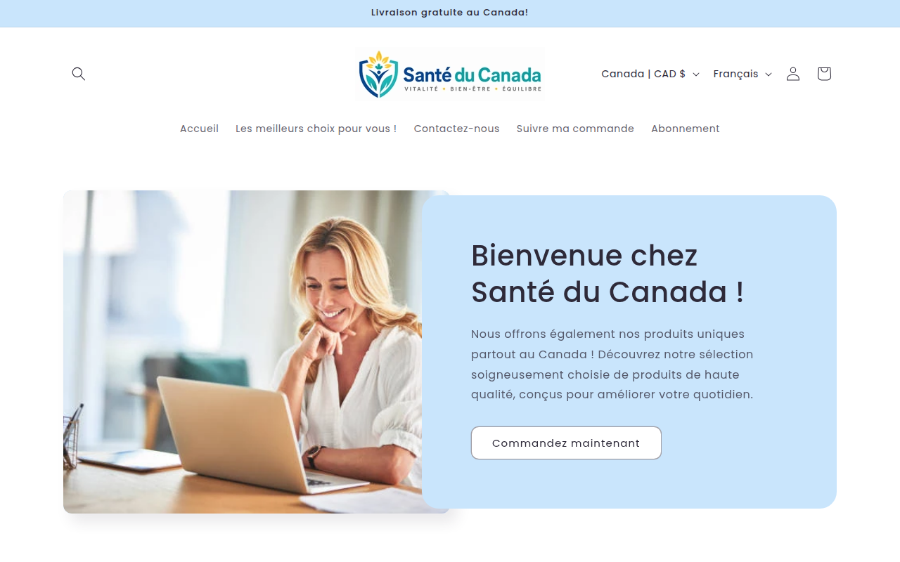 Screenshot van nederlandgezondheid.com