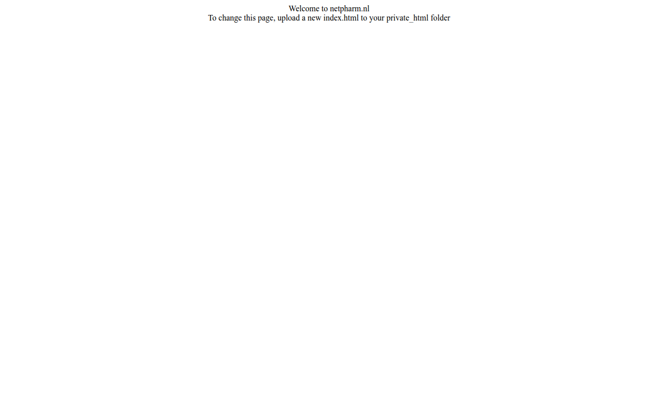 Screenshot van Netpharm