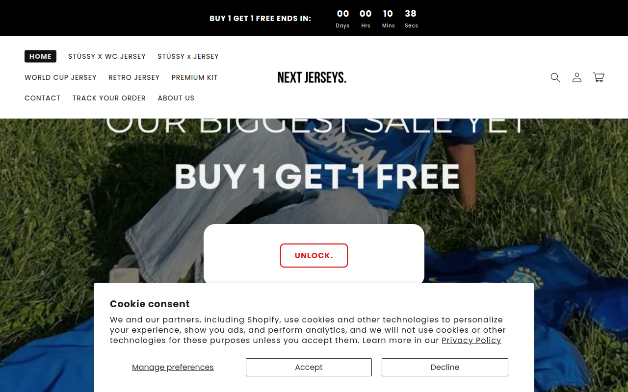 Screenshot van nextjerseys.com