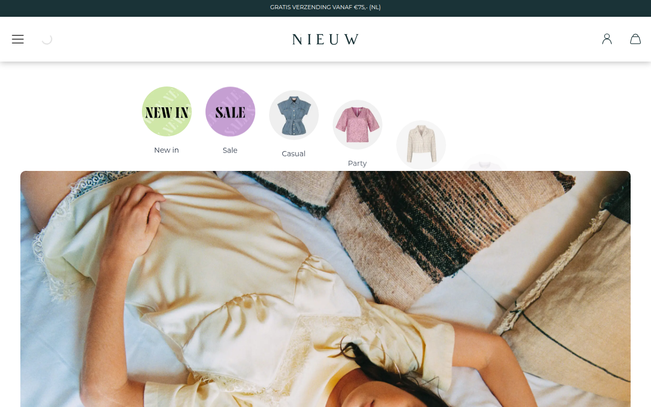 Screenshot van nieuw.shop