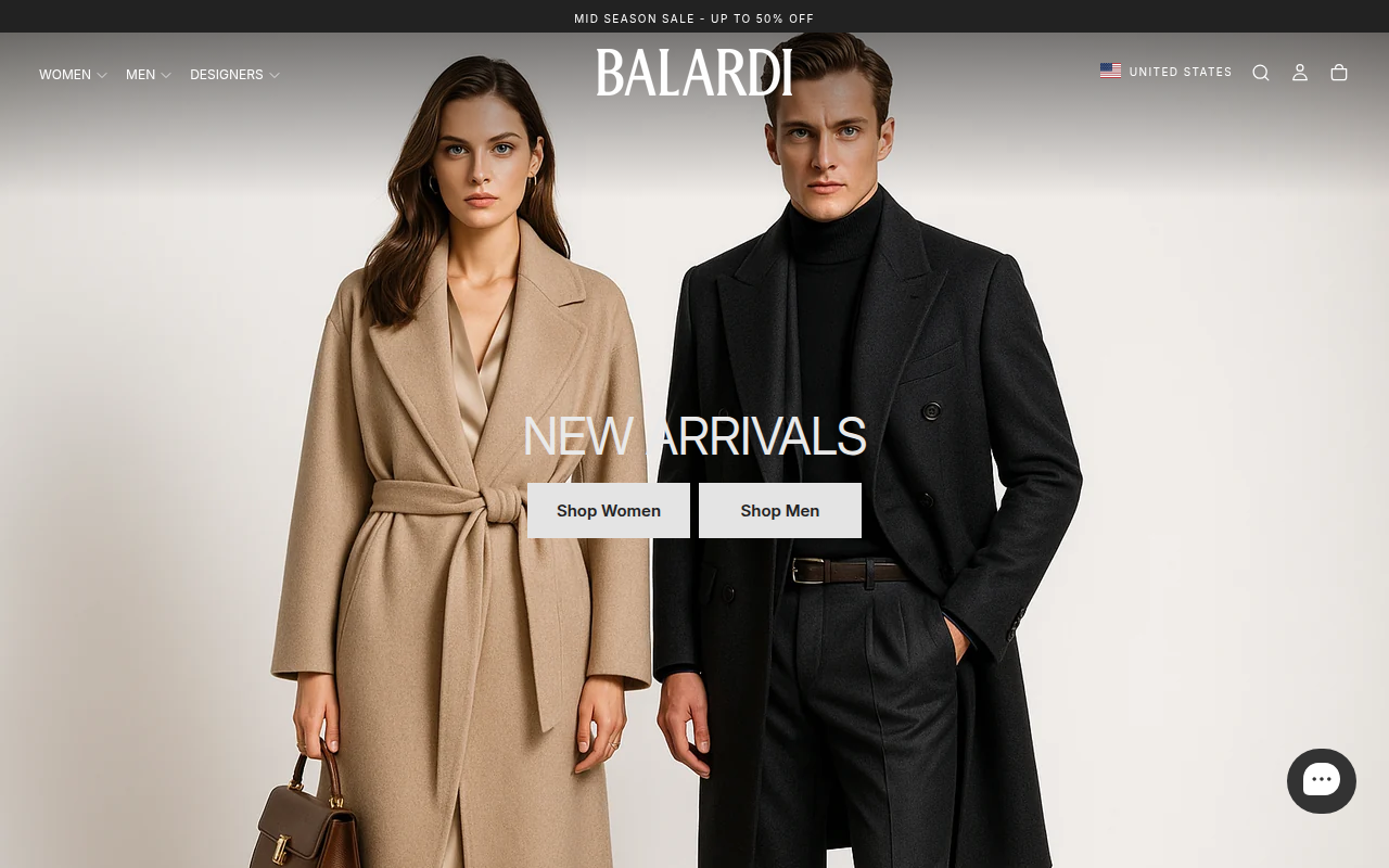 Screenshot van nl.balardi.com