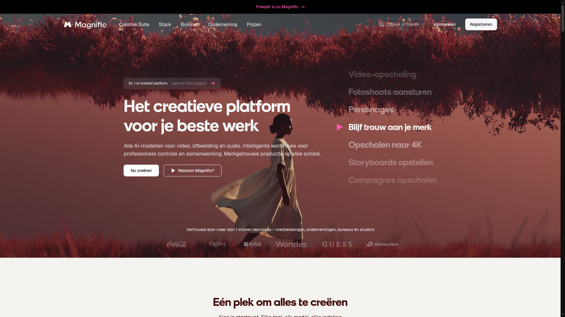 Screenshot van nl.freepik.com