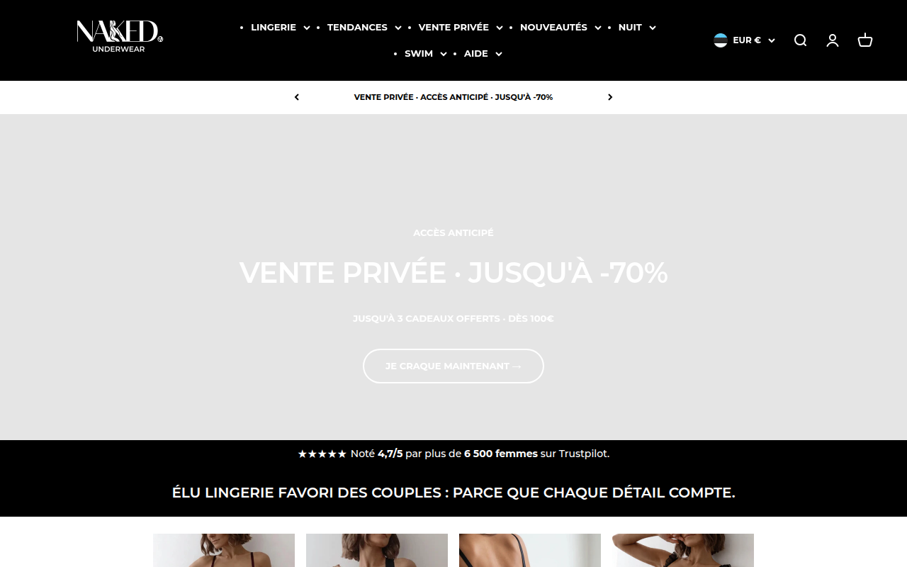Screenshot van nl.naked-underwear.com