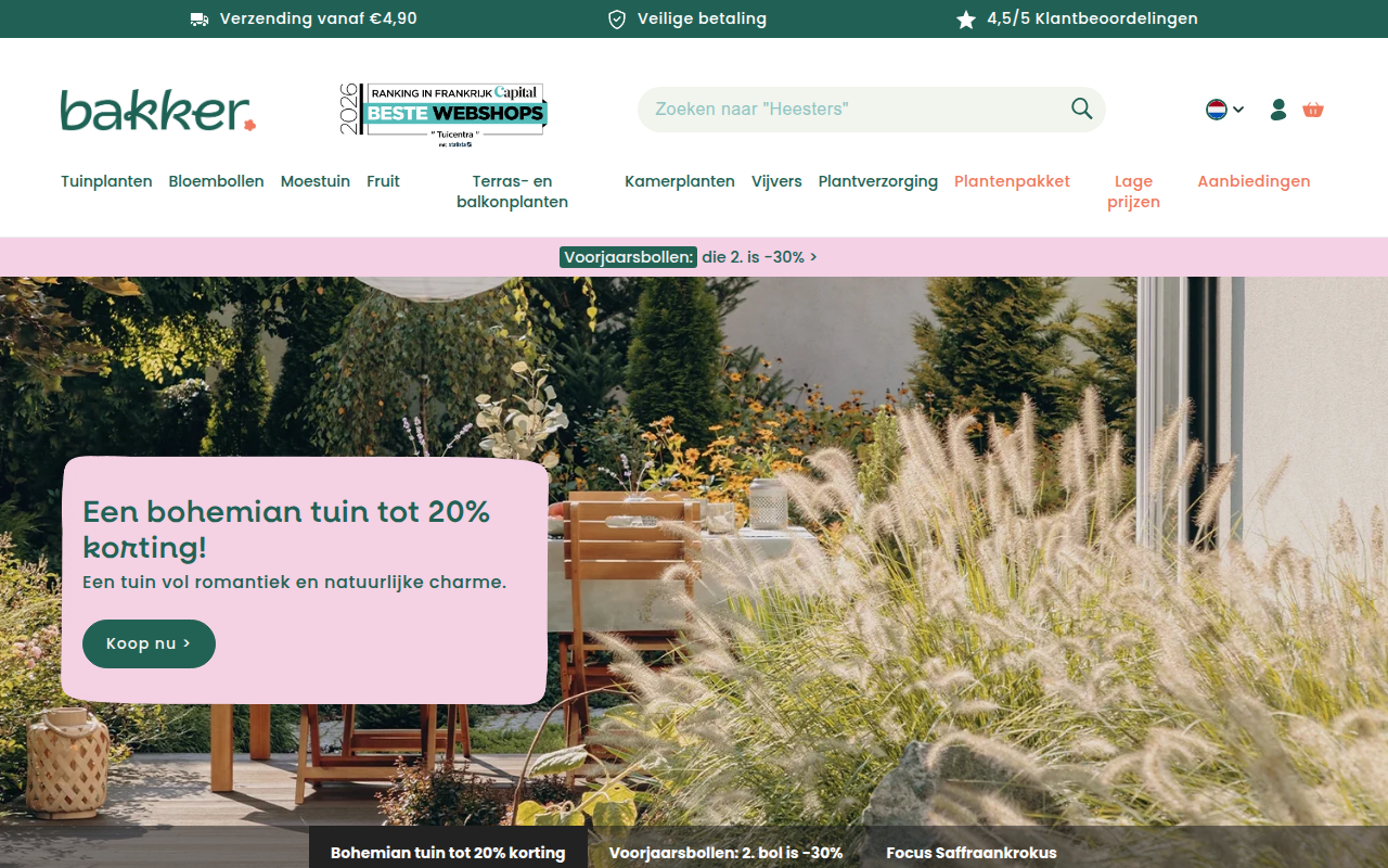 Screenshot van nl-nl.bakker.com