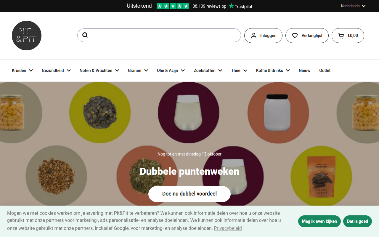 Screenshot van nl.pit-pit.com