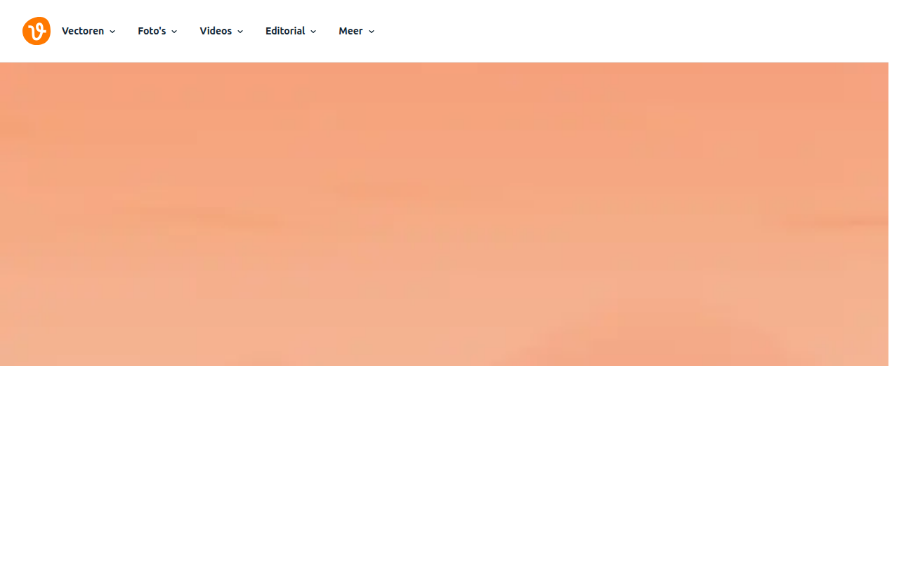 Screenshot van nl.vecteezy.com