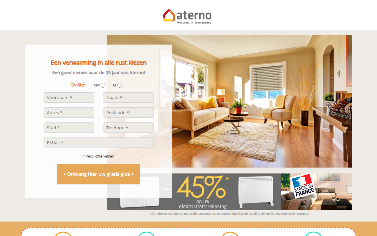 Screenshot van nl.welcome-aterno.be
