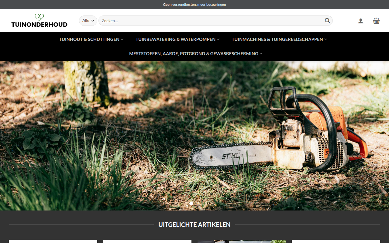 Screenshot van nlbuitentuinwinkel.com