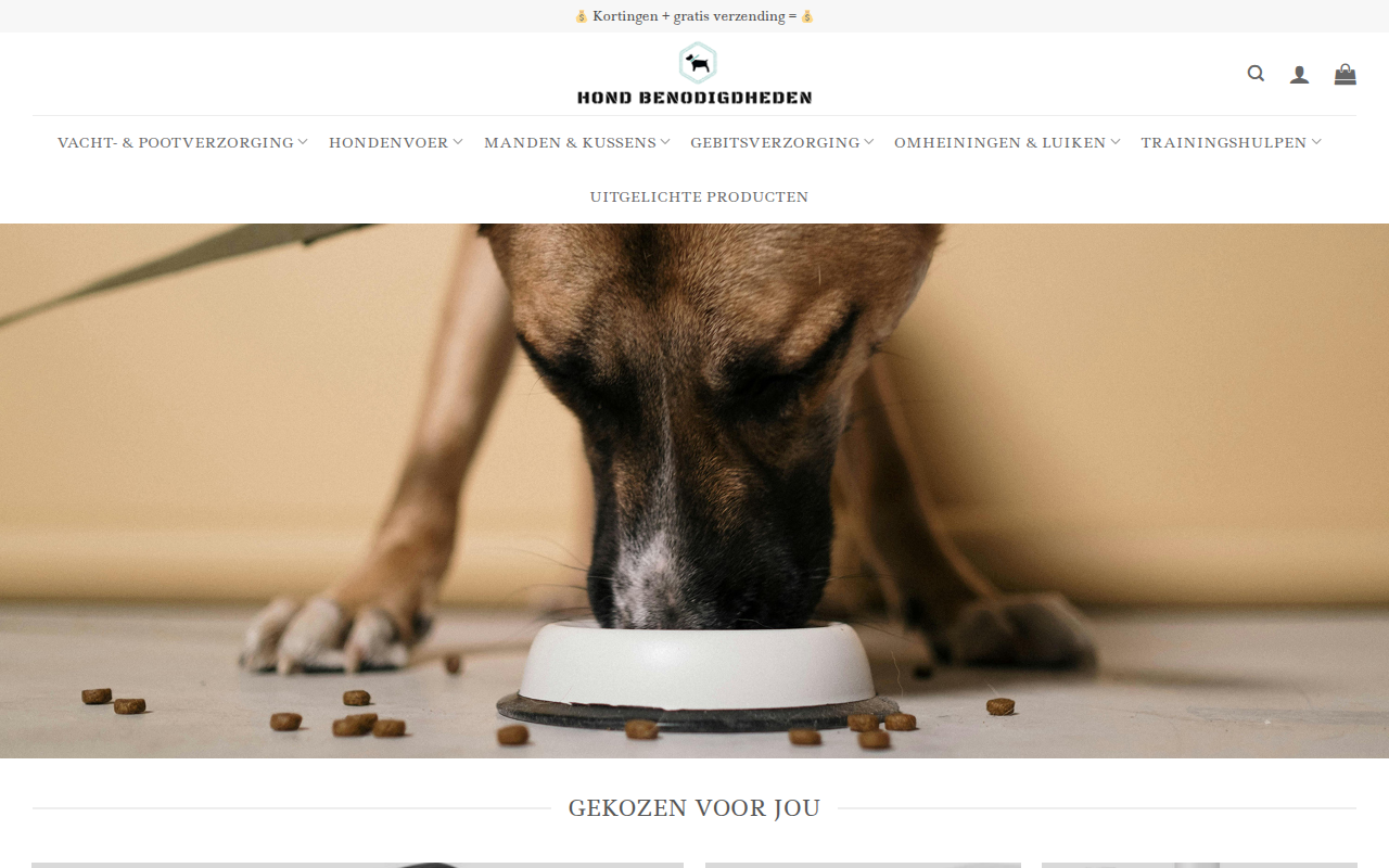 Screenshot van nlhuisdiers.com