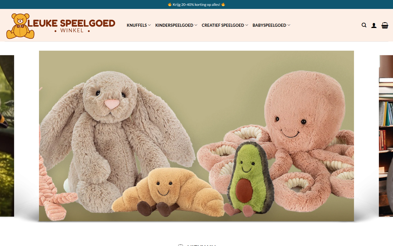 Screenshot van nlleukespeelgoed.com