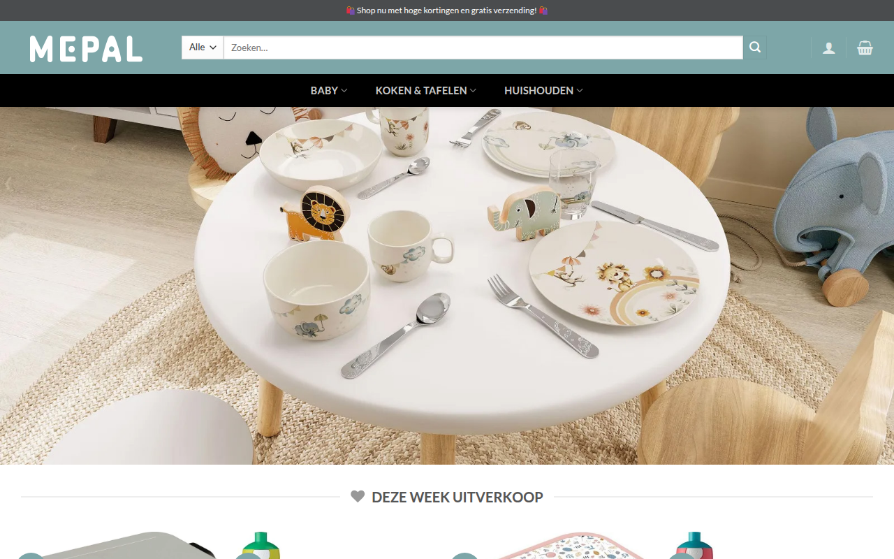 Screenshot van nlmepal.com