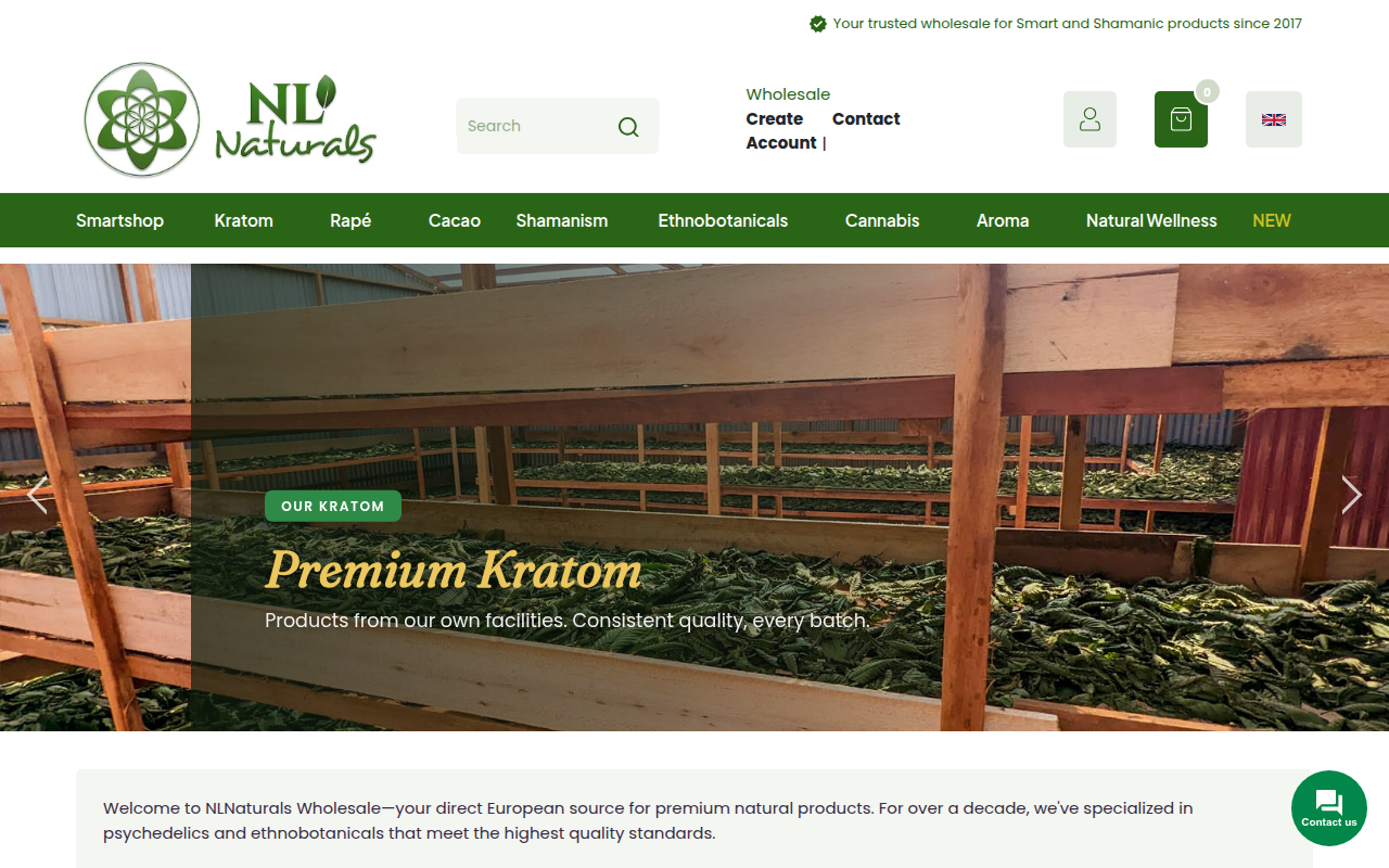 Screenshot van nlnaturals.com