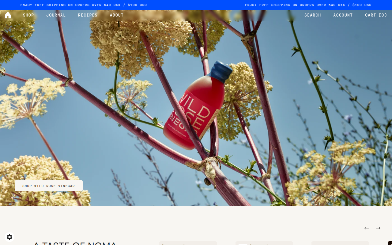 Screenshot van nomaprojects.com