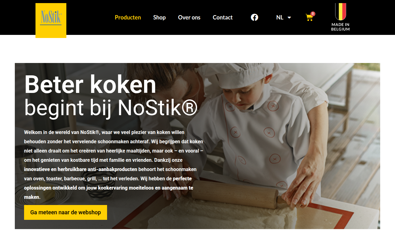 Screenshot van nostik.com