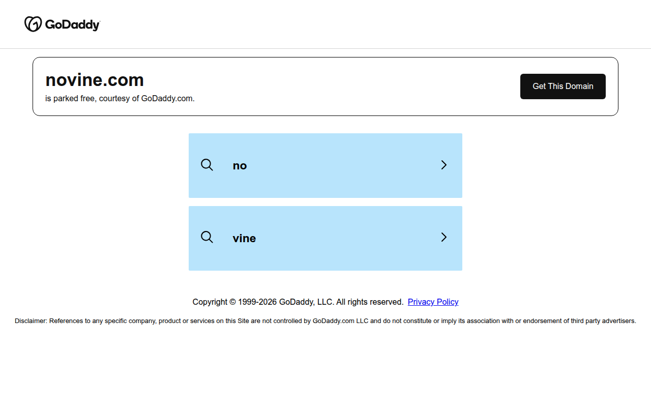 Screenshot van novine.com