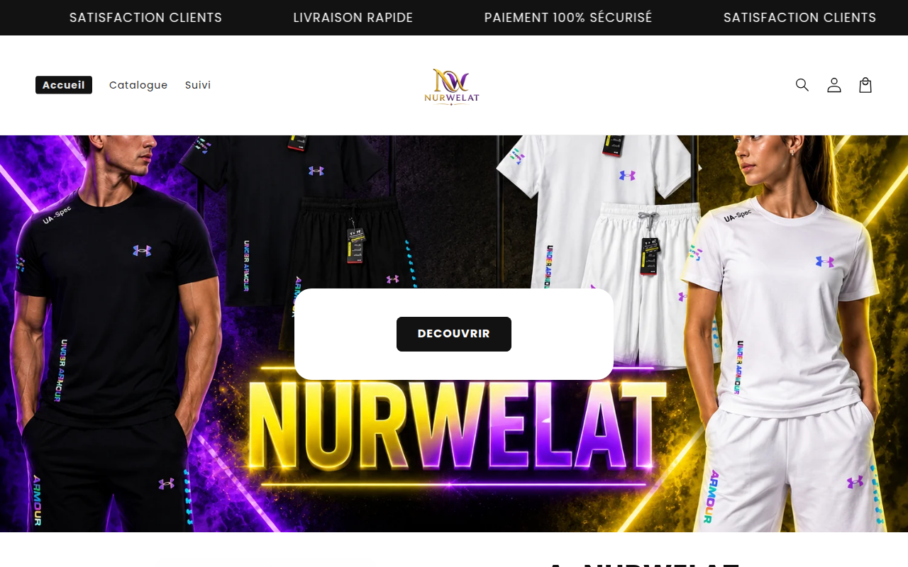 Screenshot van nurwelat.com