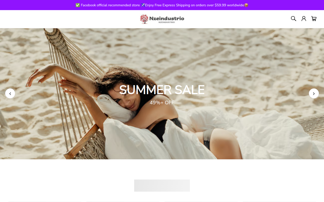 Screenshot van nzeindustrio.com
