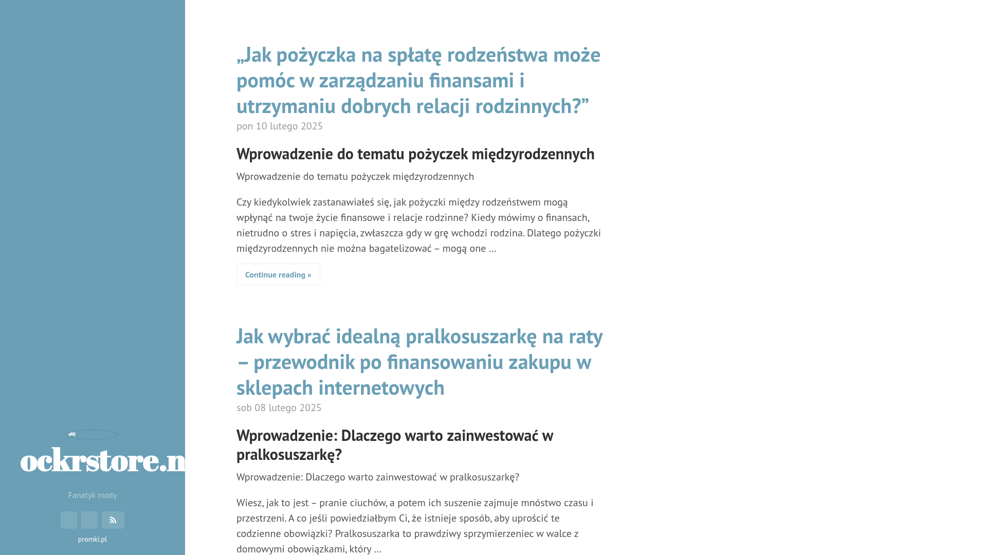 Screenshot van ockrstore.nl