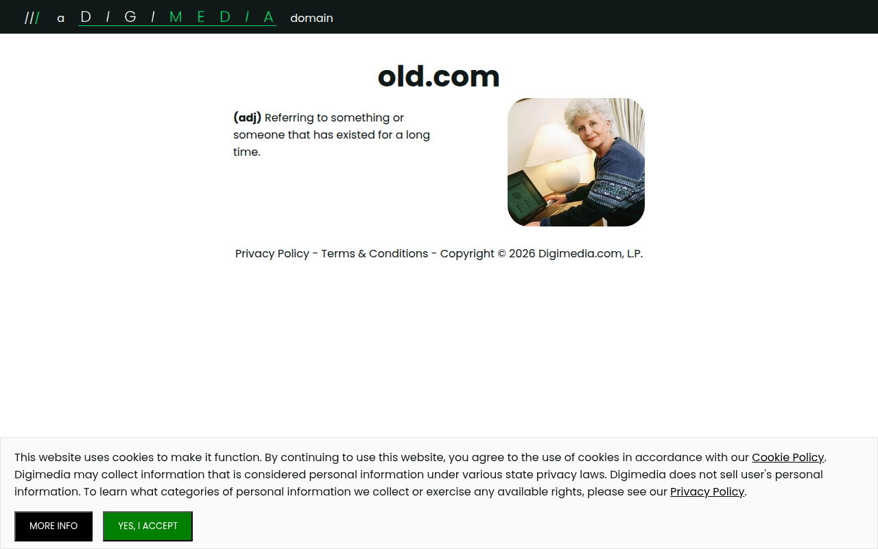 Screenshot van old.com