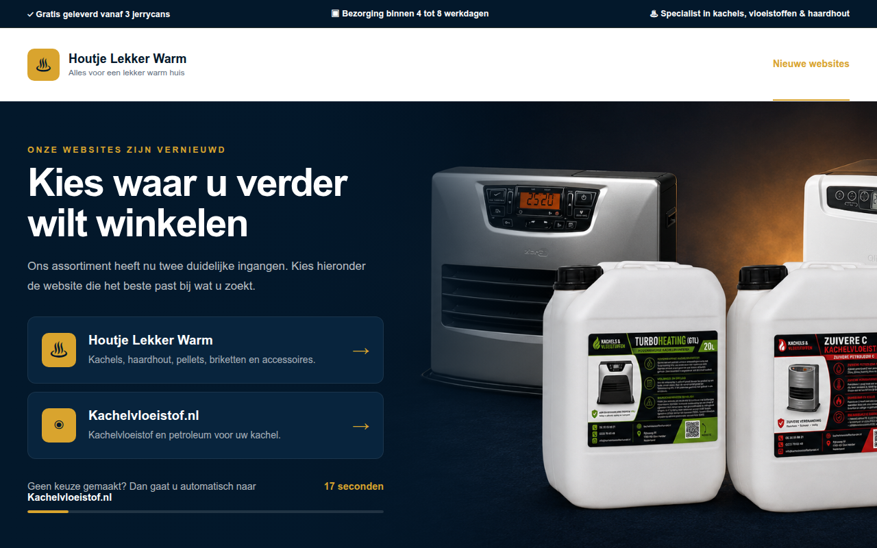 Screenshot van oliehandelvandeutekom.nl