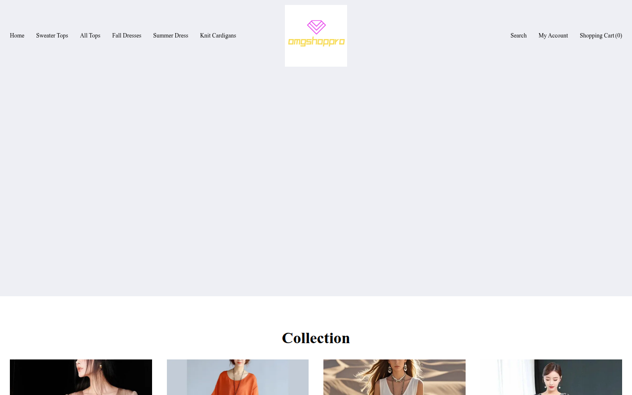 Screenshot van omgshoppro.com