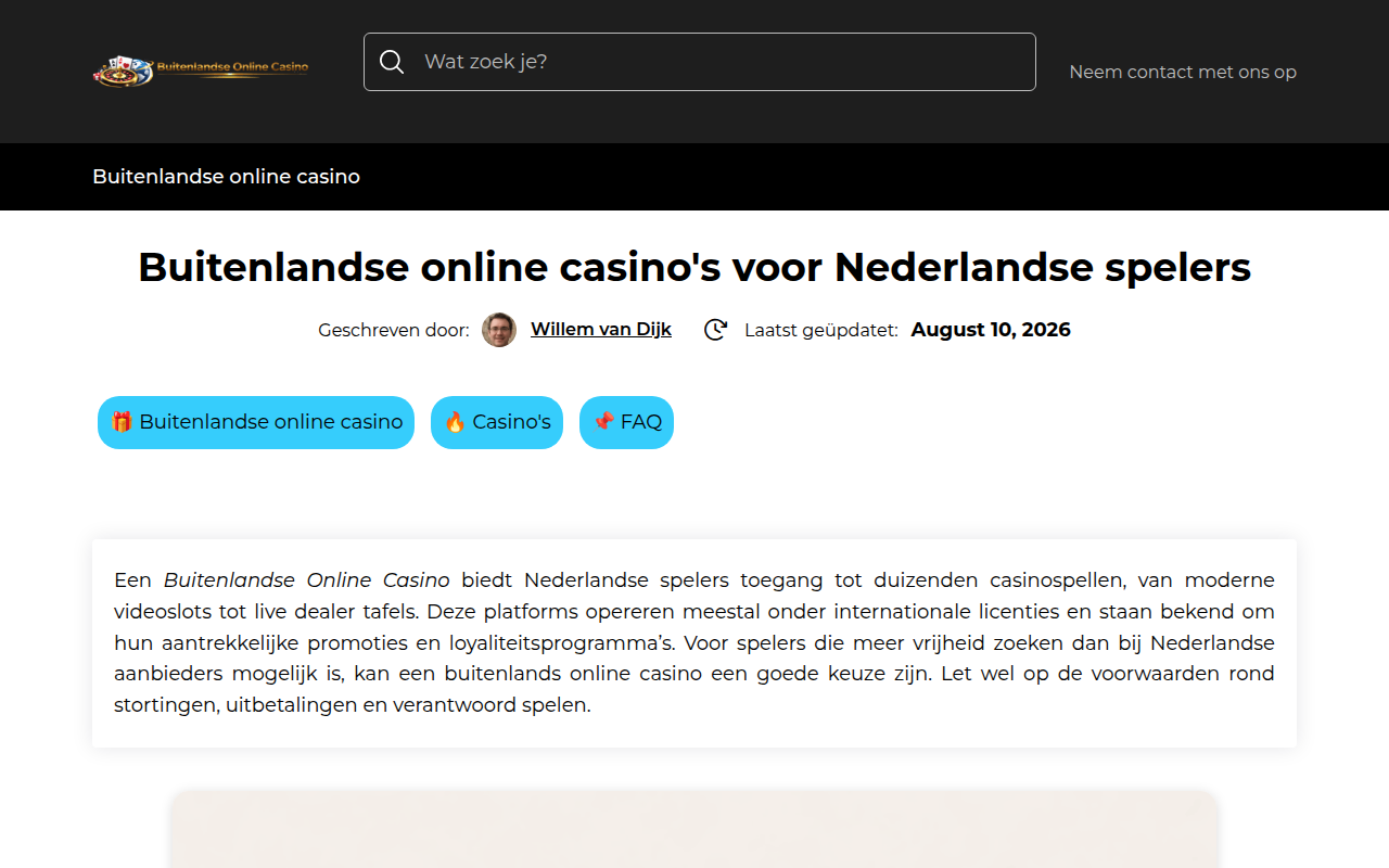Screenshot van Onderzetterwinkel