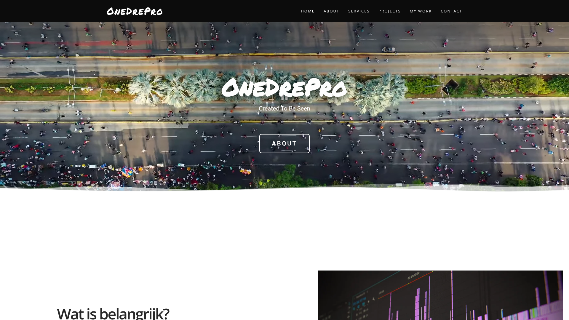 Screenshot van onedrepro.com