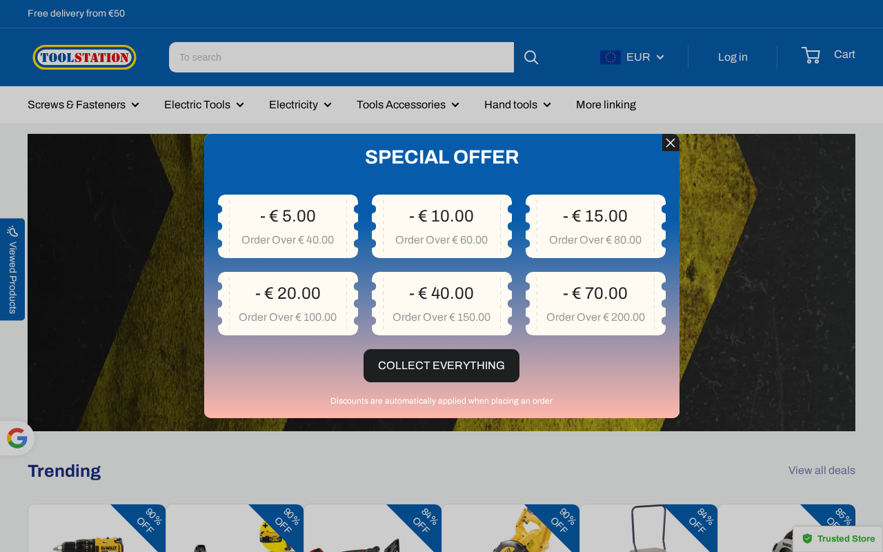 Screenshot van onlinediscount-eu.shop
