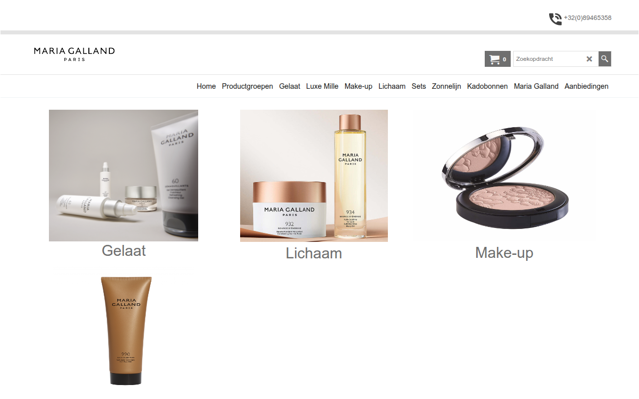 Screenshot van onlineshop-lucy.be