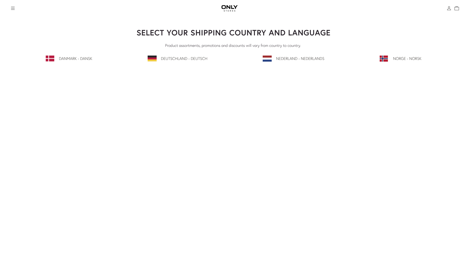 Screenshot van only-stores.com