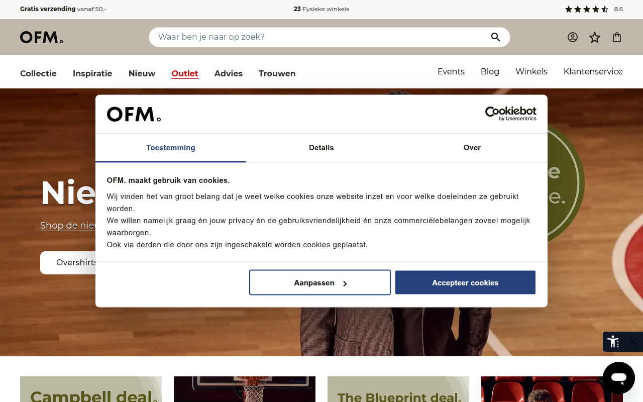 Screenshot van onlyformen.nl