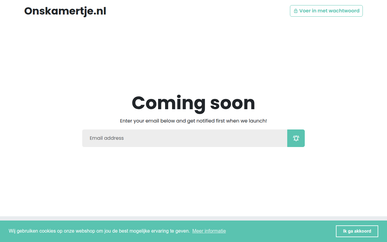 Screenshot van onskamertje.nl