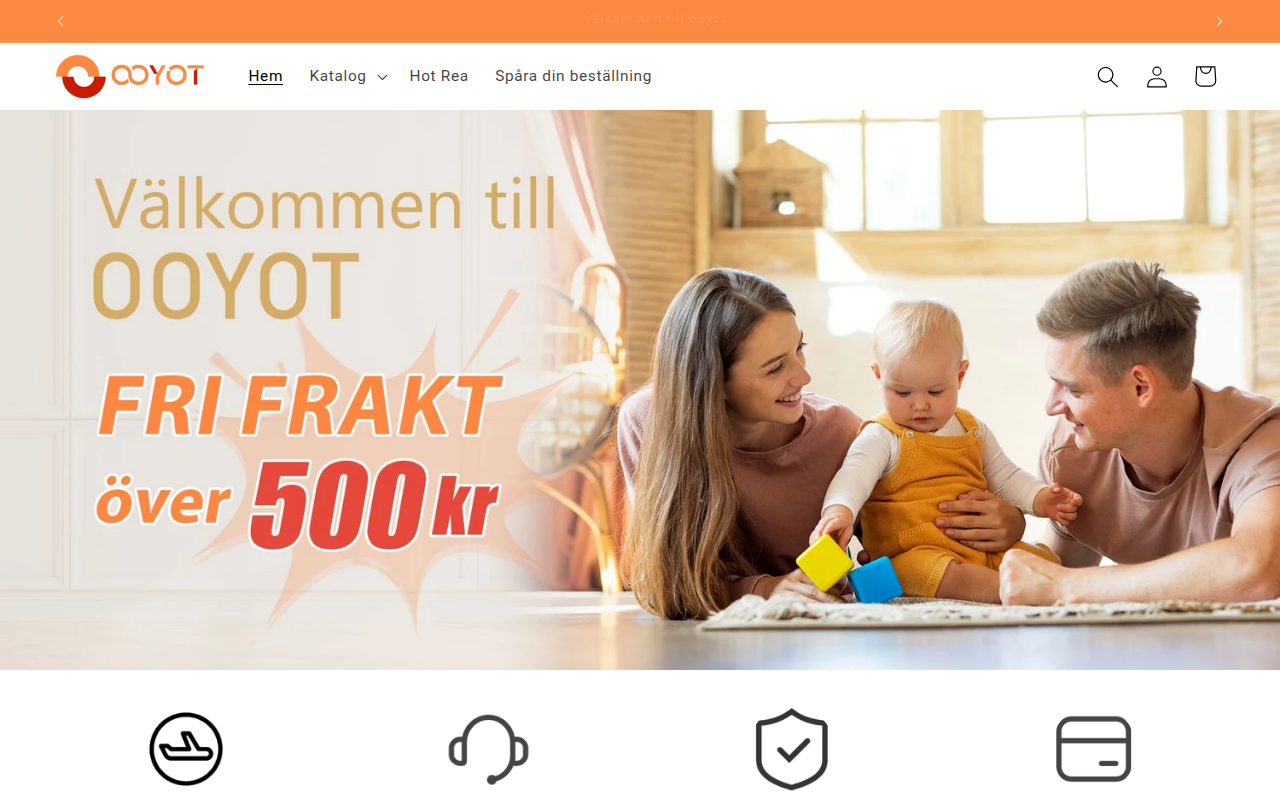 Screenshot van ooyot.com