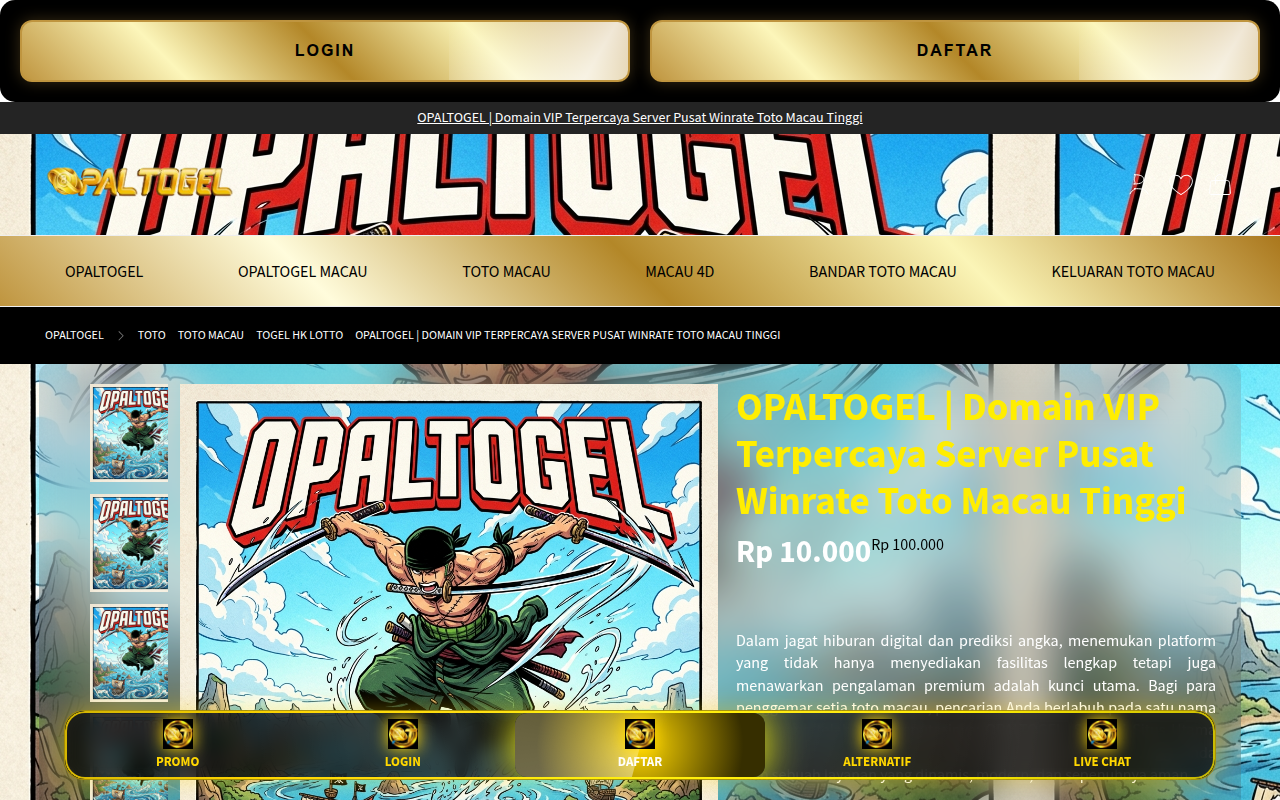 Screenshot van opal189.com