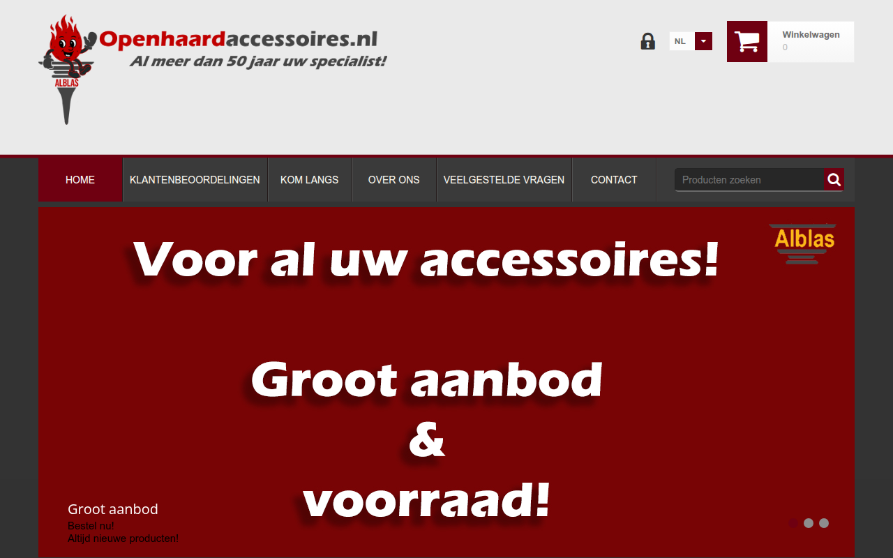 Screenshot van openhaardaccessoires.nl