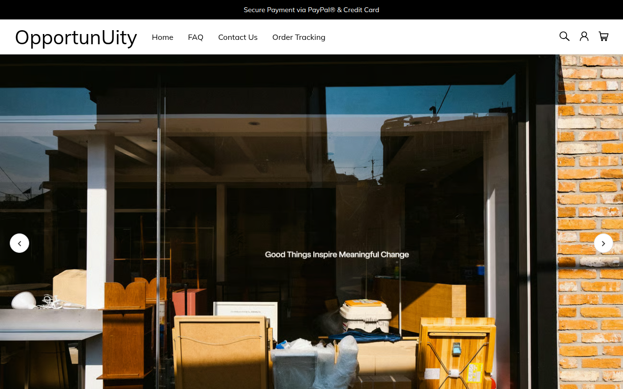 Screenshot van opportunuity.com