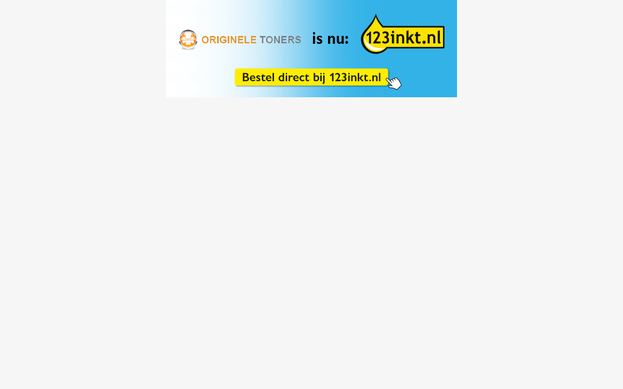 Screenshot van origineletoners.nl