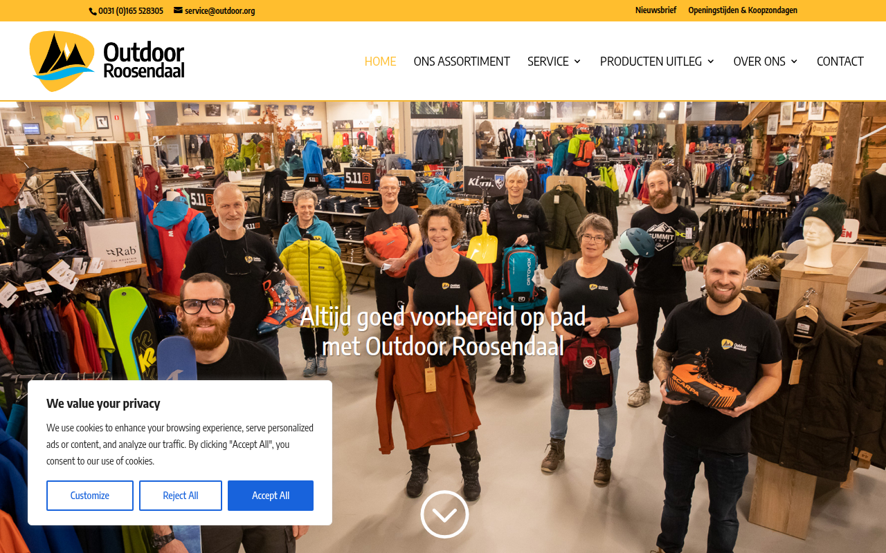 Screenshot van Outdoor