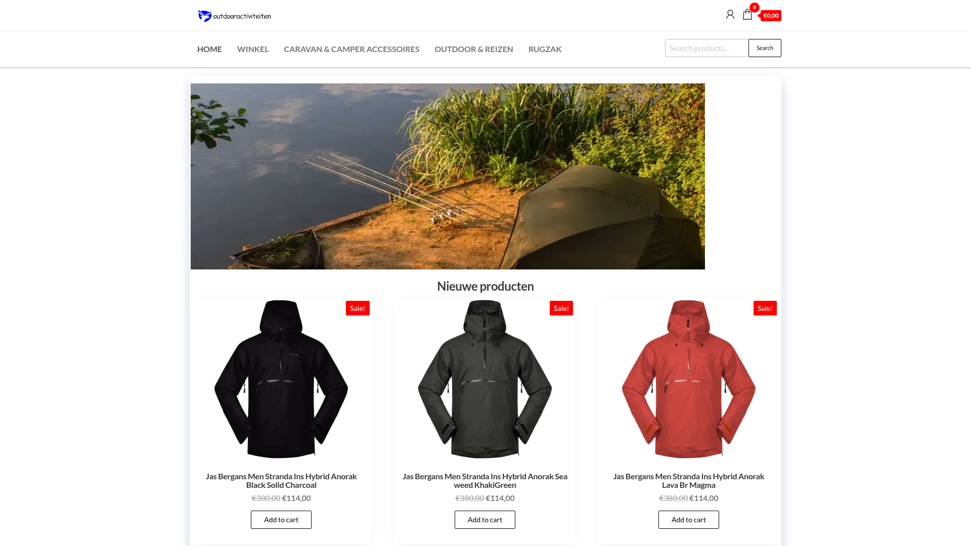 Screenshot van outdooractiviteiten.com