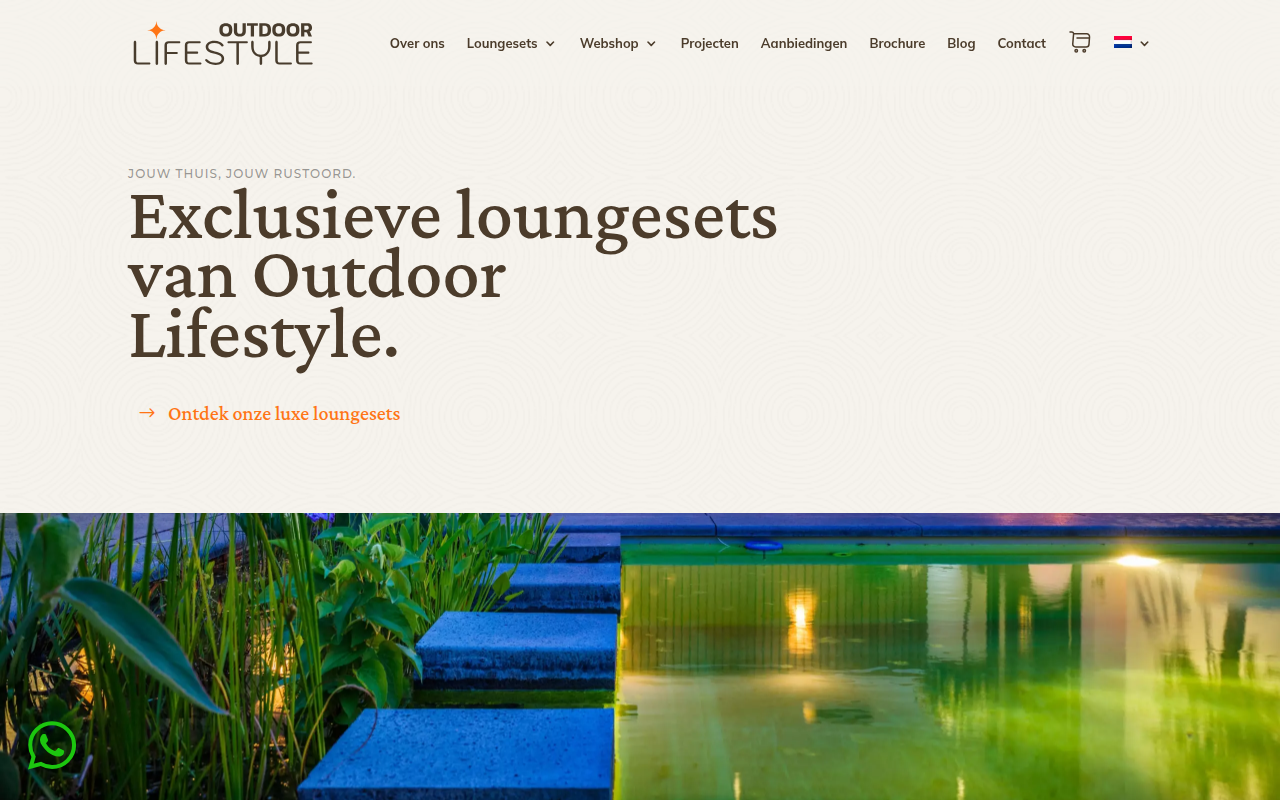 Screenshot van outdoorlifestyle.nl
