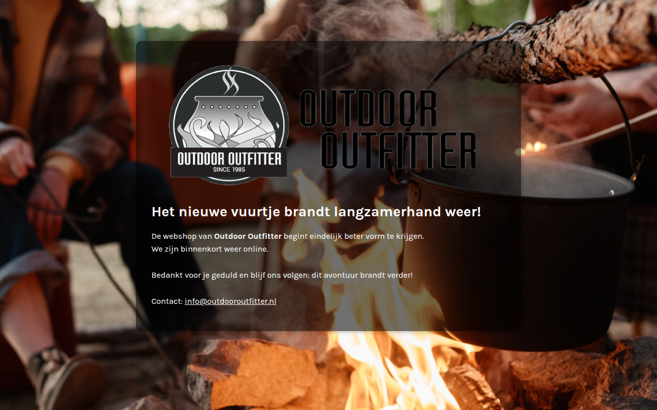 Screenshot van outdooroutfitter.nl